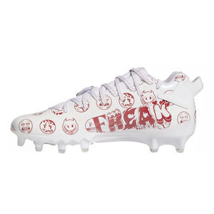 ADIDAS Freak 22 Big Mood Football Cleats | Men's 13 | Red White NEW!